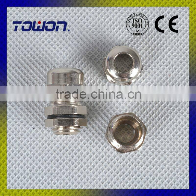 Brass cable gland High Quality IP68 PG19 10-14MM Metal Cable Waterproof Connector