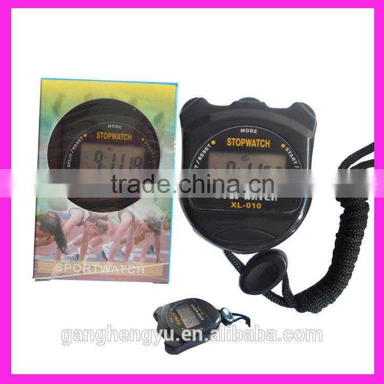 Hang a rope of electronic digital mini stopwatch