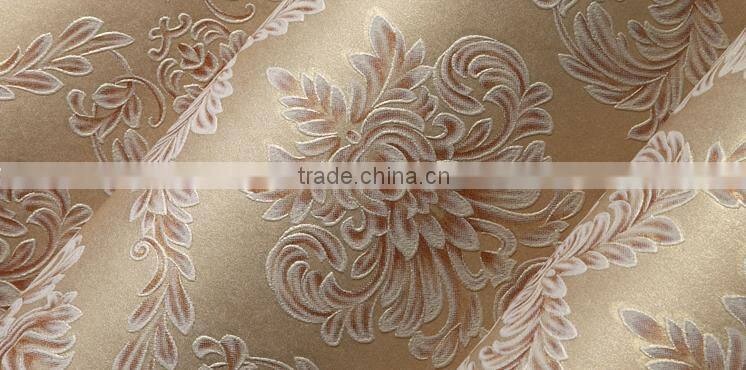 fireproof interior embossed self adhesive home wallpaper