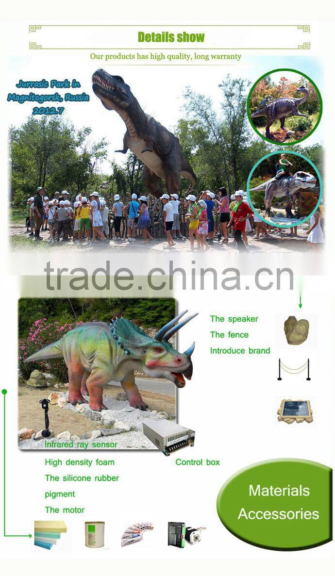 Remote control Animatronic Dinosaur model T-rex