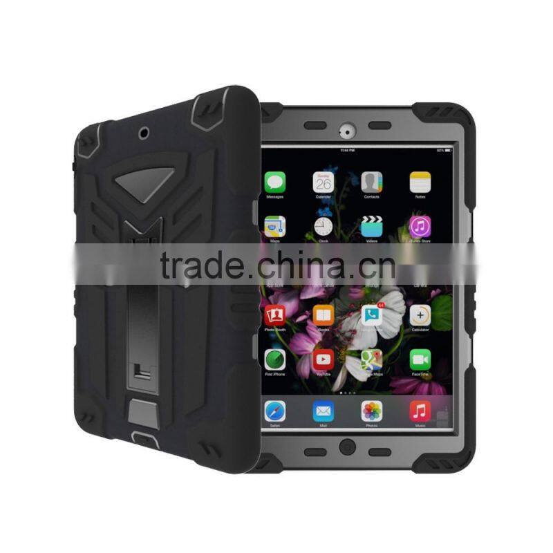 New arrived kidsproof autobot tab skin cover for iPad mini 7.9inch kickstand case
