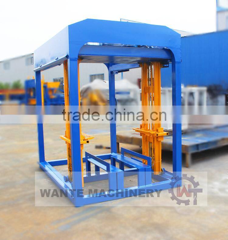 WANTE MACHINERY alibaba com QT4-18 fully automatic hollow block making machine for block making