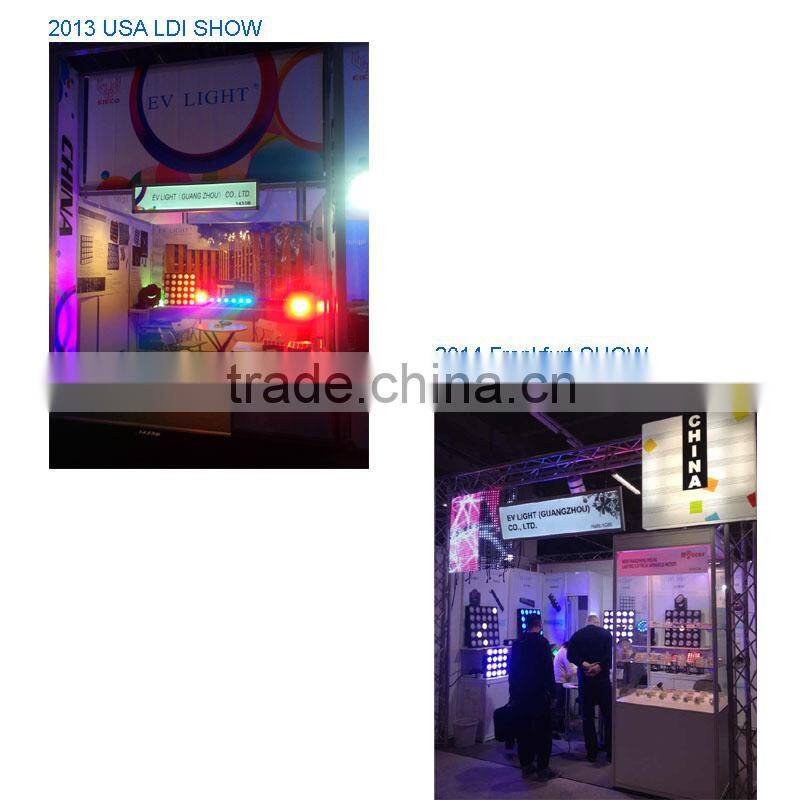 8 degree lens from Japan 15W RGBW four in one OSRAM LED wall washer light EV W1516A