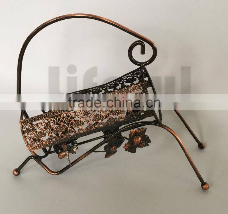 Vintage Bottle Server Display Rack Organizer Stand