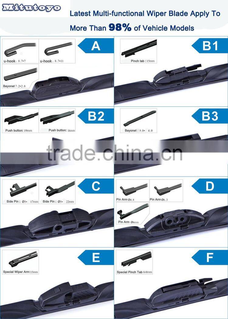 Auto windshield wiper,soft wiper mitutoyo