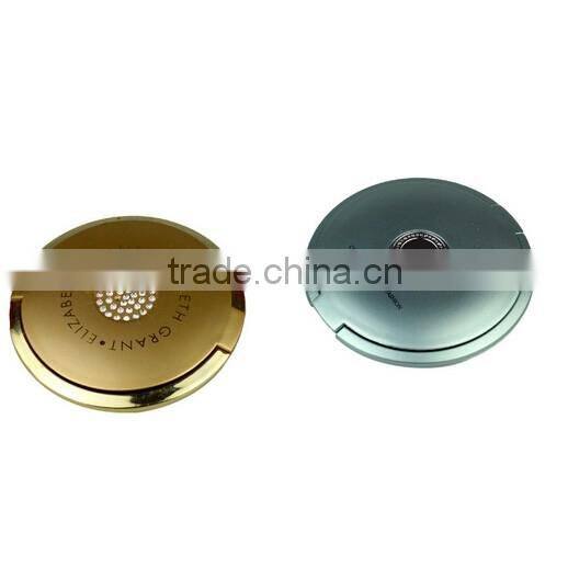 Factory directly round personalized folding pocket mirror