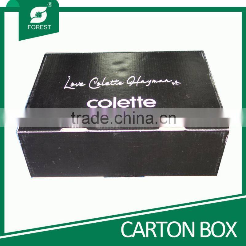 FULL BLACK BOX WITH GLOSSY LAMINATION