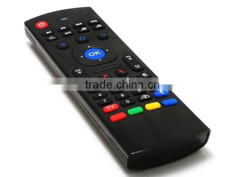 MX3 air mouse 2.4G Mini Wireless Keyboard Fly Air Mouse IR remote Control For Android Mini PC Smart TV Box