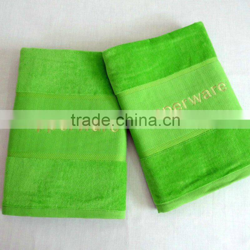 100% cotton high quality yarn dyed jacquard towel