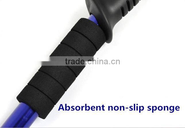 Hot sell Inner lock Telescopic Nordic Walking Stick