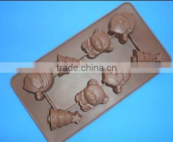 Christmas Series silicone chocolate mold