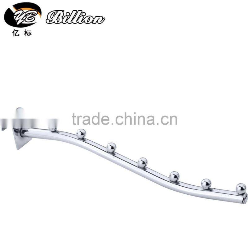 Custom Metal Wire Beaded Hooks Tube Hanging Clothing Hooks