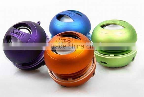 2016 hot sell phone accessories super big portable hamburger speaker for all 3.5mm plug device,big sound,cute shape