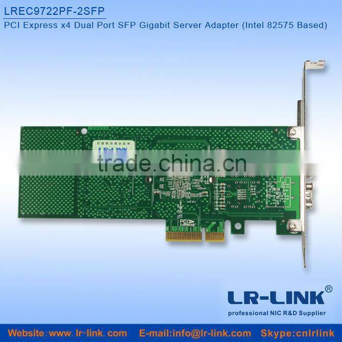 LREC9722PF-2SFP PCIe 1000M 2 SFP Port Server fiber optic network card