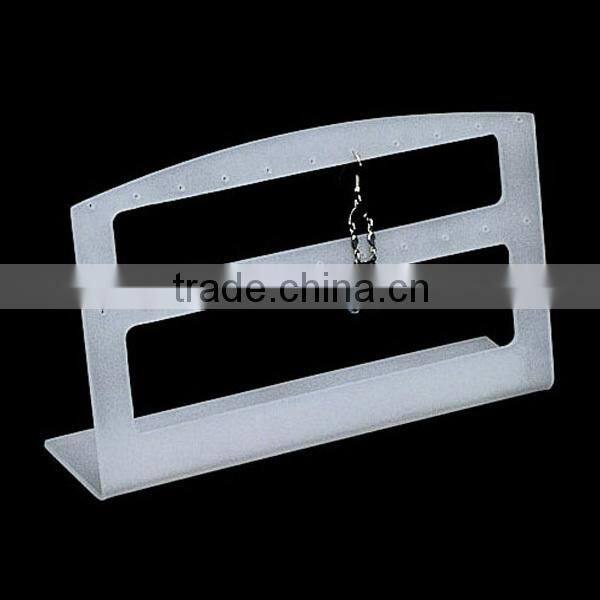 Acrylic material T shape black acrylic bracelet jewelry display