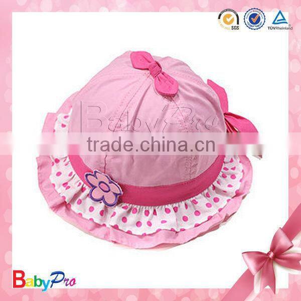 Hot Sale Eco-Friendly Baby Girl Hat Children Plain Blank Bucket Hat Wholesale
