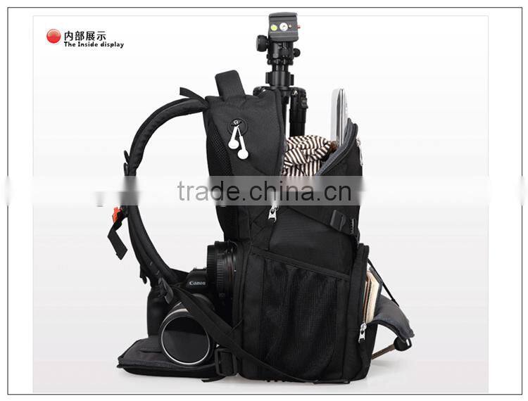 Hot new products for 2015 Polyester camera backpack