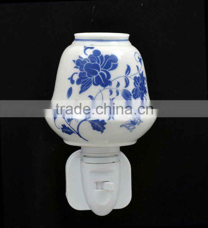 ceramic night lamp,high quality Night Lamp, egg shaped