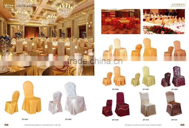 DIY Dining Room Chair Covers banquet furniture dressing up for wedding reception Unique Hotel Satin Banquet Chair Cover