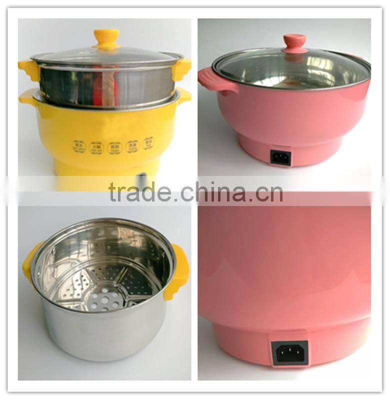 18 cm American style Cookware Double bottom stainless steel soup pot withbakelite handle