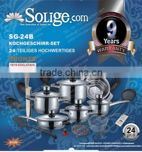 S/S 18/10 stainless steel cutlery set