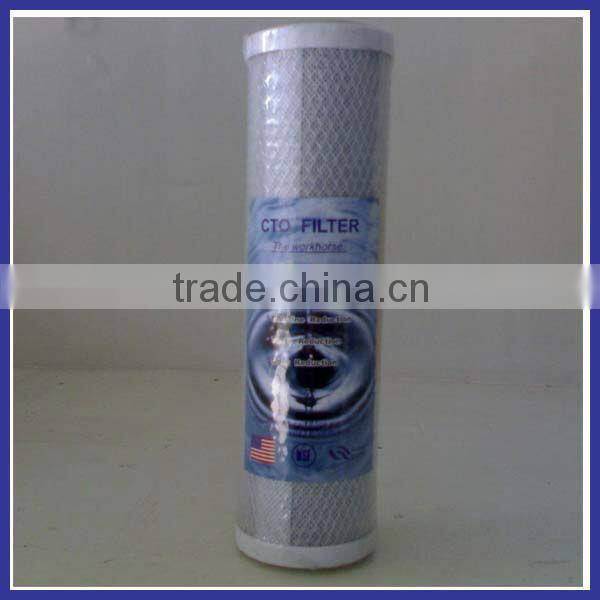 big flow rate water filter silver activated carbon