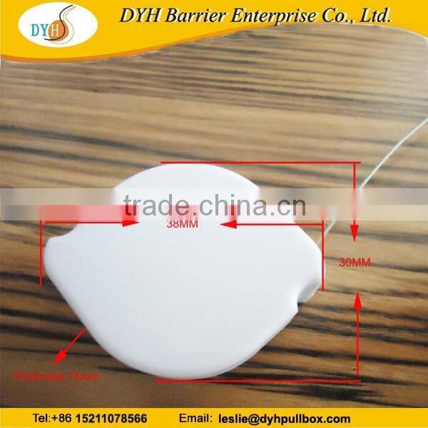 China retractable anti theft pull box with locking system,retractable pull box with stop function