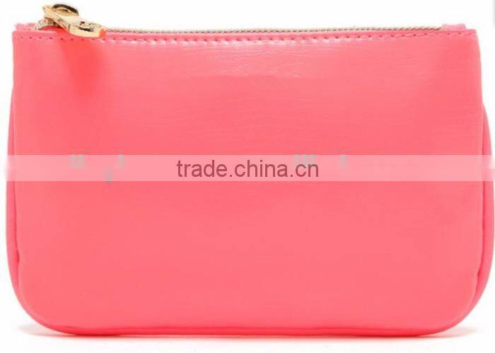 2016 simple design wallet PU leather coin purse portable lady fashion wallet