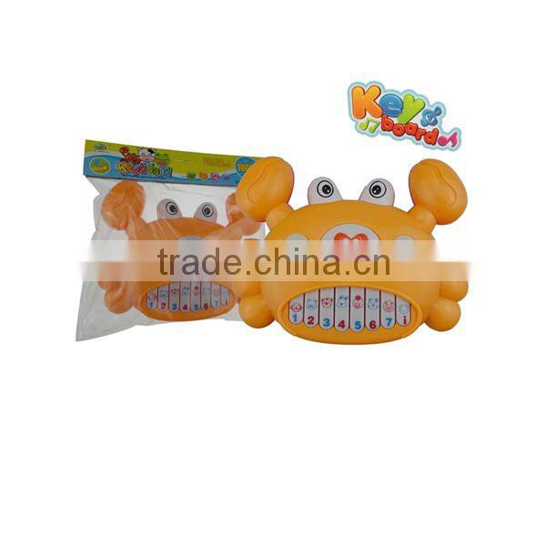 DD0551394 Kids portable crab electronic baby piano toys