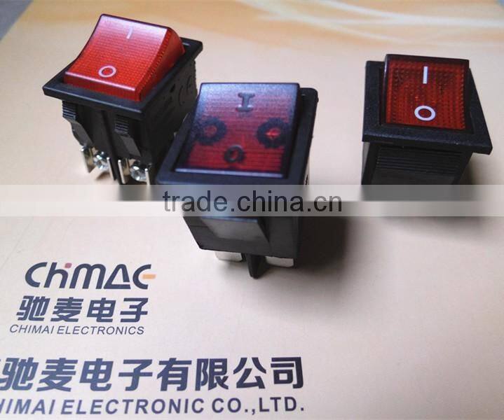 Kcd4 rocker switch series 4 pin rocker switch electrical switch manufacturers