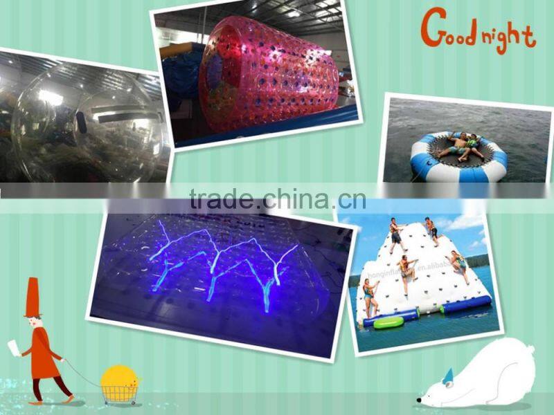 QH-WP-12-inflatable mini water park with pool for kids portable water park