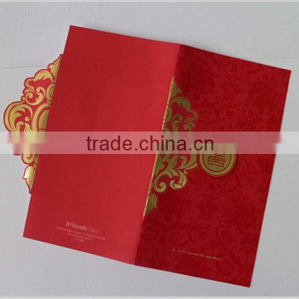 High Quality Card Printing, Die-Cutting New Design Wedding Invitation Cards