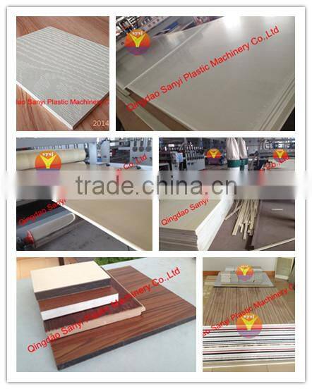 Three Layer PVC Co-extrusion Foam Board Making Machine