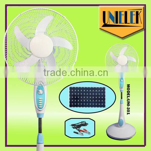 BLDC dc copper new solar emergency fan solar electric fan big ceiling fan ul