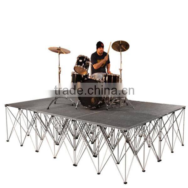Rental Mobile folding stage(1.2m*1.2m platform)