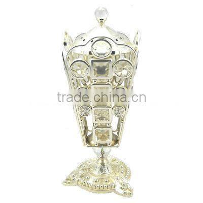 2014 metal & wood incense burner X238