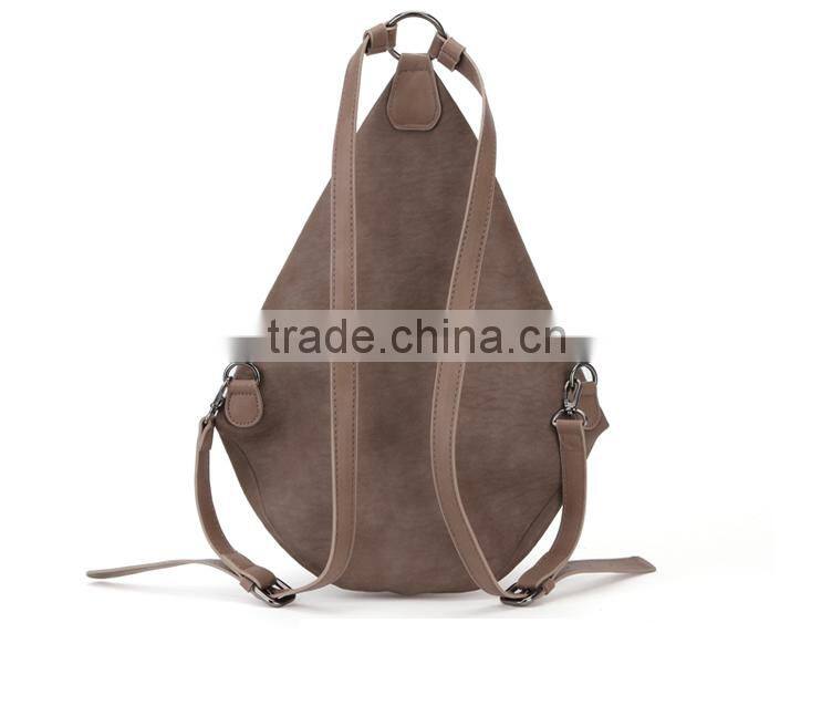 High quality fashionable girls leather backpack bags GW608