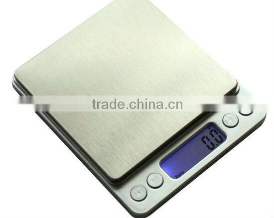 Blue backlight 0.01g Electronic jewelry pocket scale with tare function