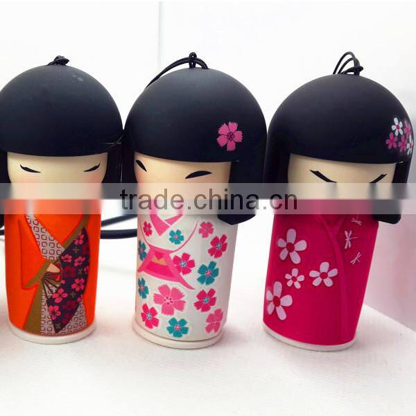 2 in 1 5V 2.1A Hangings Cartoon Monster Design Micro USB Car Charger