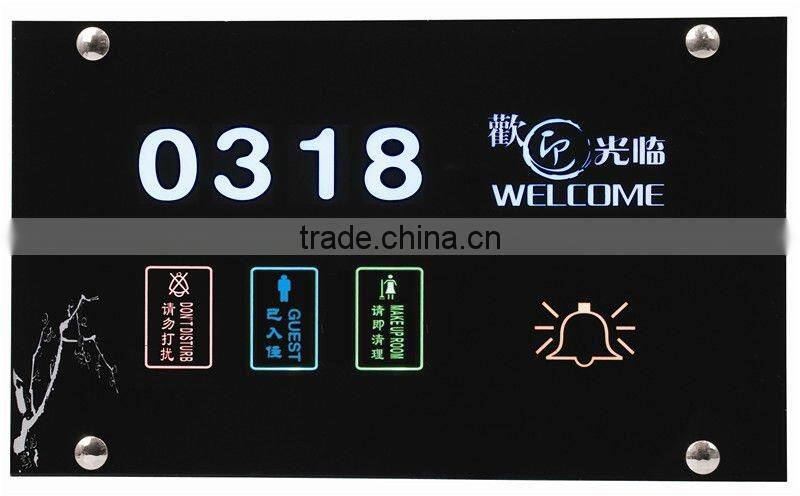 Orbita touch screen door bell switch