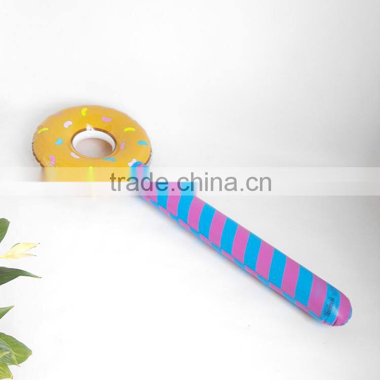 kids inflatable toy Pink pvc inflatable baseball bat for advertising