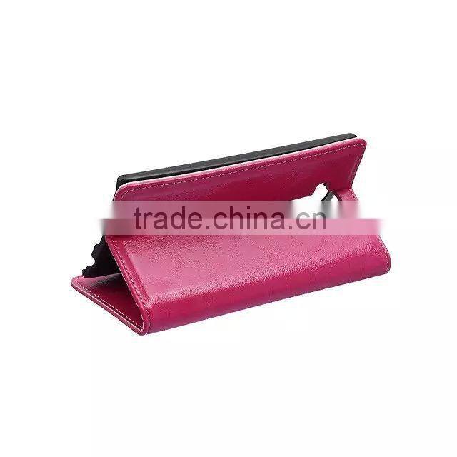 Crazy Horse Auto Closed Case for LG G4