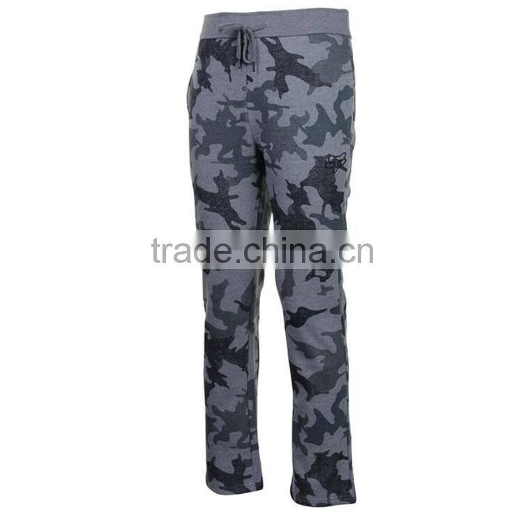 Elastic Waist Mens Camo Pants