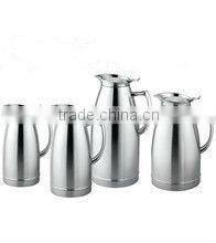 stainless steel double wall coffee pot