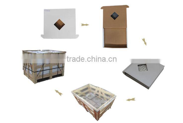 Gold square aluminium mosaic for sale