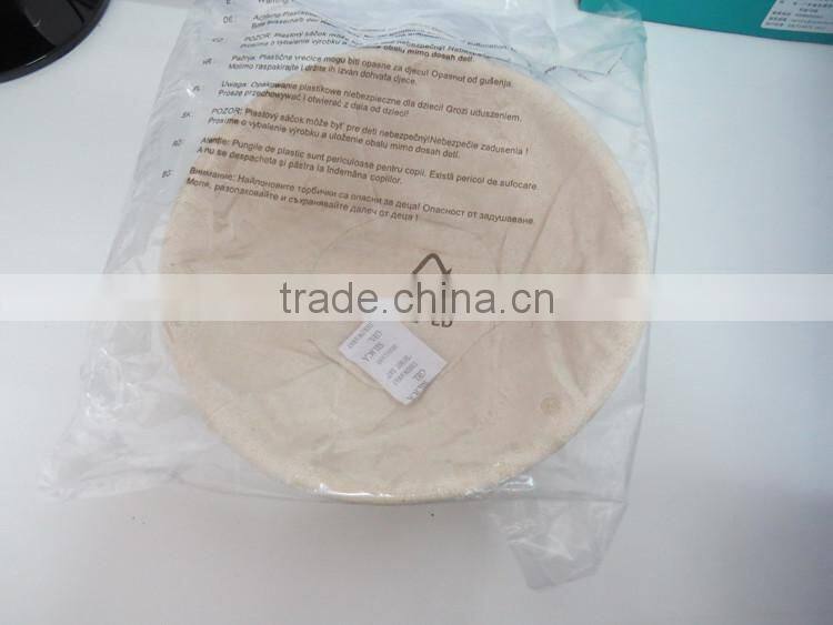 Rattan bread proofing banneton basket with liner