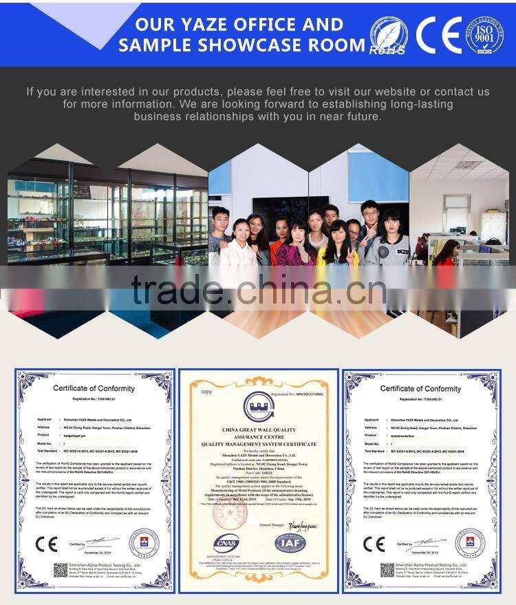 souvenir back stamp logo soft enamel lapel pin badge with epoxy