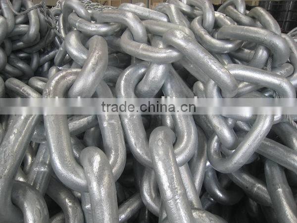 Best Quality Q235 Korean Standard Hot Dip Galvanized Link Chain