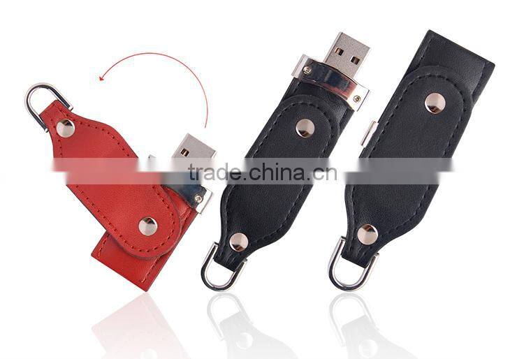 OEM leather usb pen drive 2gb twister usb flash drive bulk cheap usb stick