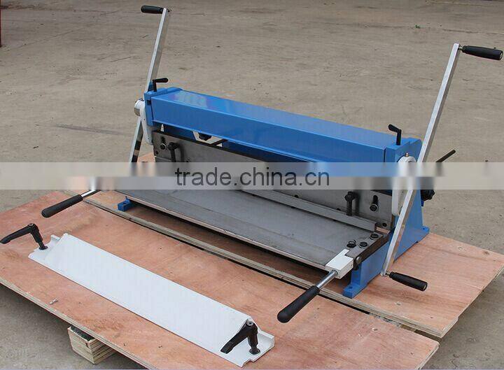 Combination Sheet Metal Manual Shearing machine/Hand roll bending machine price